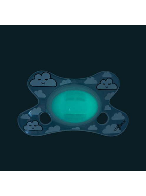 Difrax Sötétben világító cumi Natural 0+