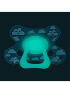 Difrax Sötétben világító cumi Natural 6+