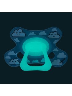 Difrax Sötétben világító cumi Natural 12+