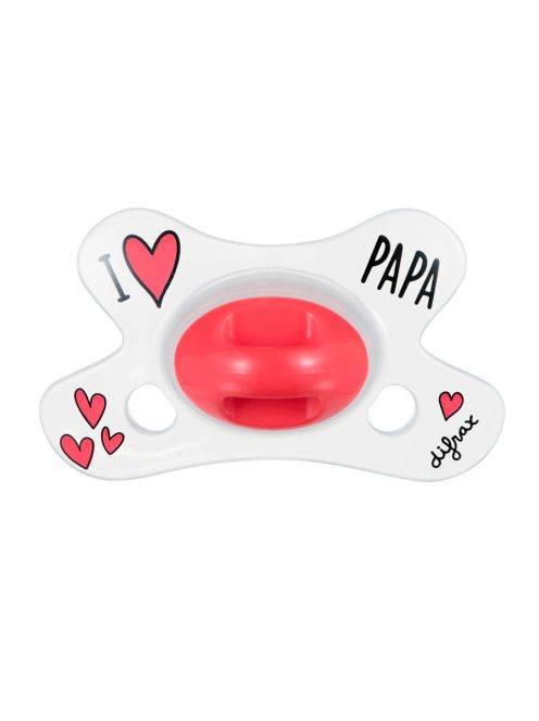 Difrax Anatomikus cumi - I LOVE PAPA 0+