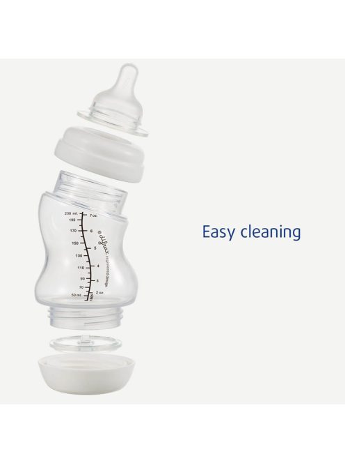 Difrax Anti-colic S-cumisüveg 250 ml - I love you