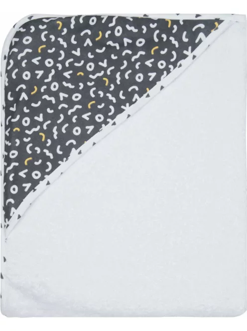 LUMA Törölköző kapucnival 85x75 cm - Memphis Grey