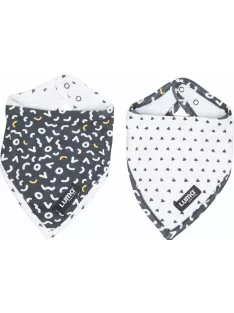 LUMA Bandana nyálfogó kendő 2db - Grey