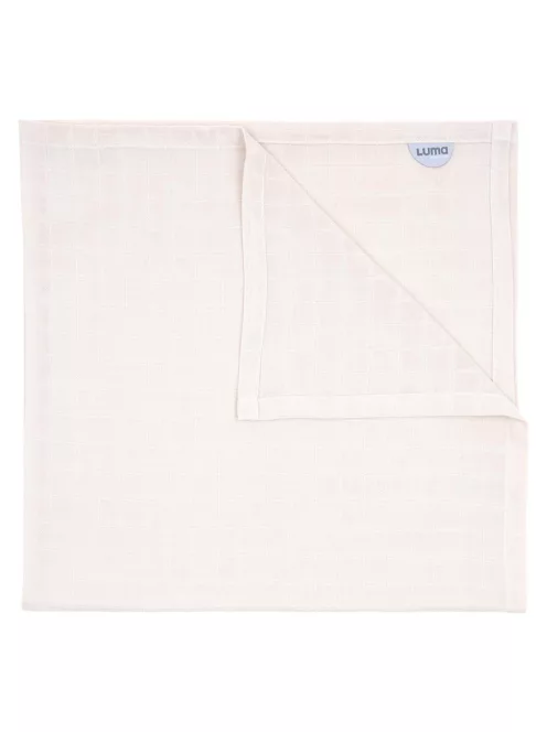 LUMA Bambusz muszlin pelenka 70x70 cm 3 db - Flowerfever Nude