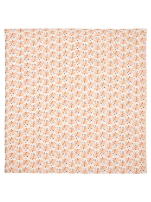 LUMA Bambusz muszlin pelenka 70x70 cm 3 db - Flowerfever Nude
