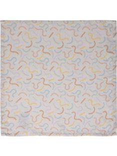 LUMA Muszlin Arctörlő kendő 3db - Multi Lines