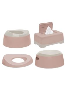 LUMA Toalett tréning szett - Blush Pink
