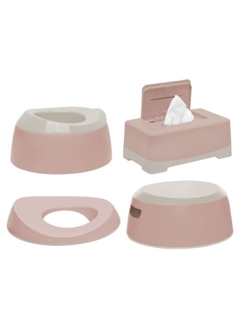 LUMA Toalett tréning szett - Blush Pink