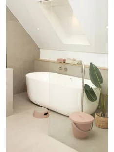 LUMA Pelenkatároló vödör fedéllel - Blush Pink