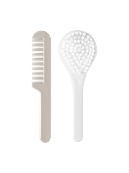 LUMA Fésű és hajkefe - White