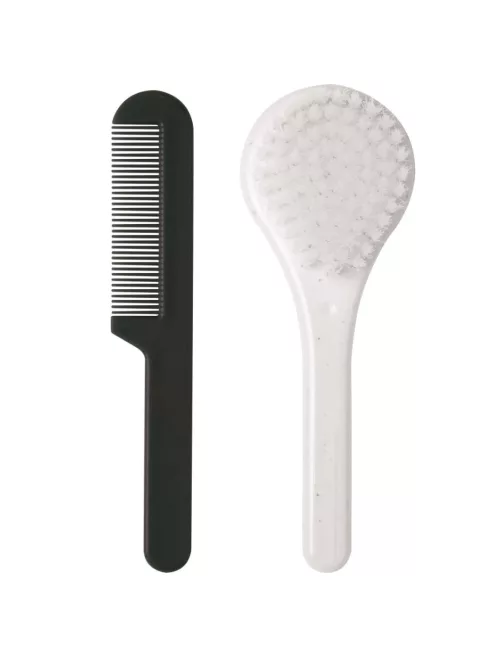 LUMA Fésű és hajkefe - Speckles White