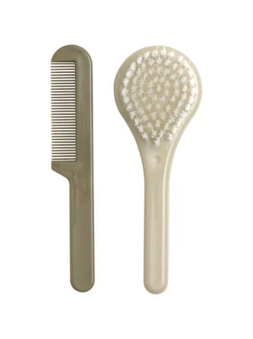 LUMA Fésű és hajkefe - Olive Green