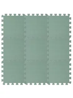   Rialto Baby Puzzle habszivacs játszószőnyeg 90x90 cm - Light Green
