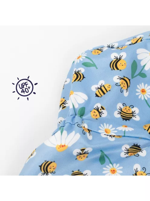 Bambino Mio gyermek fürdő sapka Busy Bees, 1-3 év