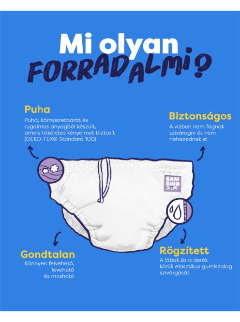 Bambino Mio Úszópelenka Bubbles 1-2 év