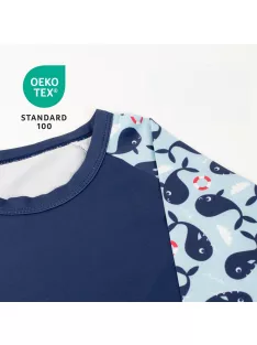 Bambino Mio baba fürdőruha szett Blue Whale, 1-2 év