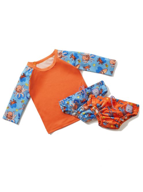 Bambino Mio Baba fürdőruha szett - Wave 2-3 év