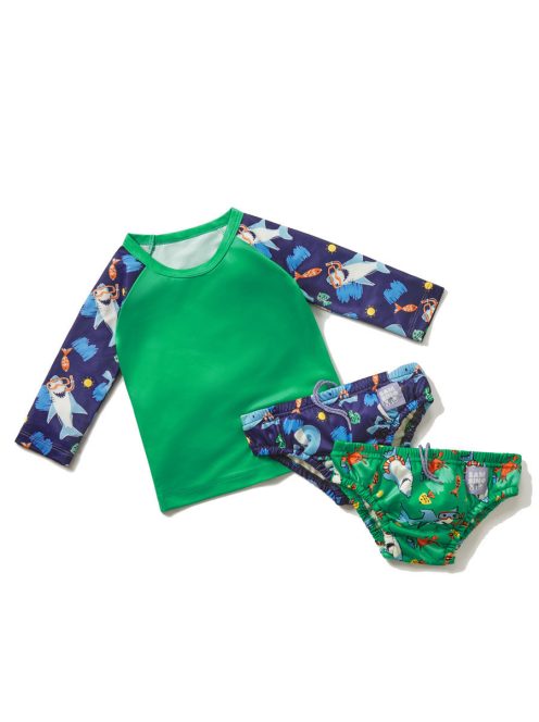 Bambino Mio Baba fürdőruha szett - Ocean 6-12 hónap