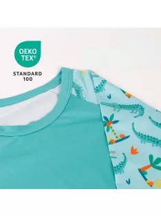 Bambino Mio baba fürdőruha szett Crafty Croc, 6-12 hónap