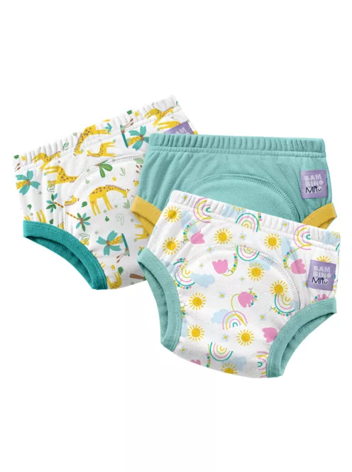 Bambino Mio leszoktató pelenka 3-4 éves korig hármas csomagolás, Blue Skies