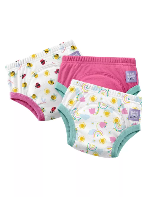 Bambino Mio leszoktató pelenka 3-4 éves korig hármas csomagolás, Garden Party