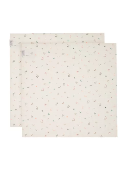 Witlof for Kids muszlin pelenka 65 x 65 cm, 2 db Magical Days