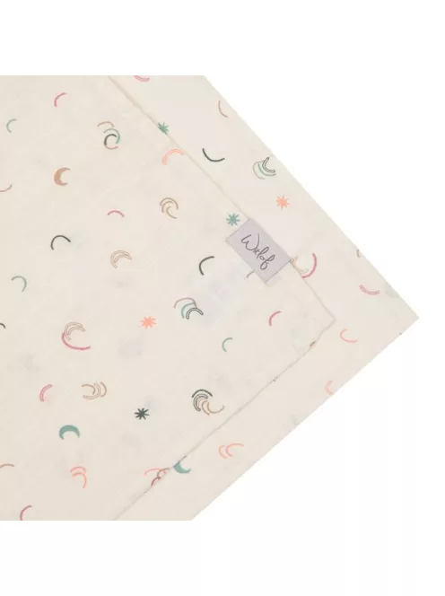 Witlof for Kids muszlin pelenka 65 x 65 cm, 2 db Magical Days