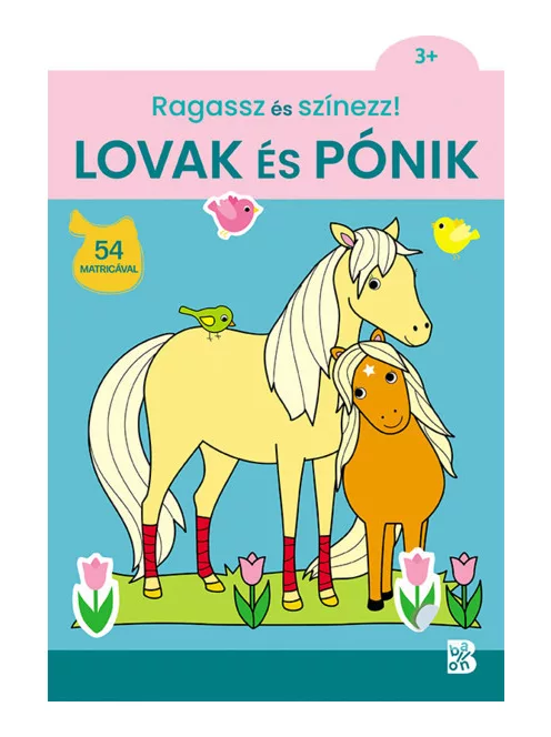 Ballon - Ragassz és színezz! - Lovak és pónik