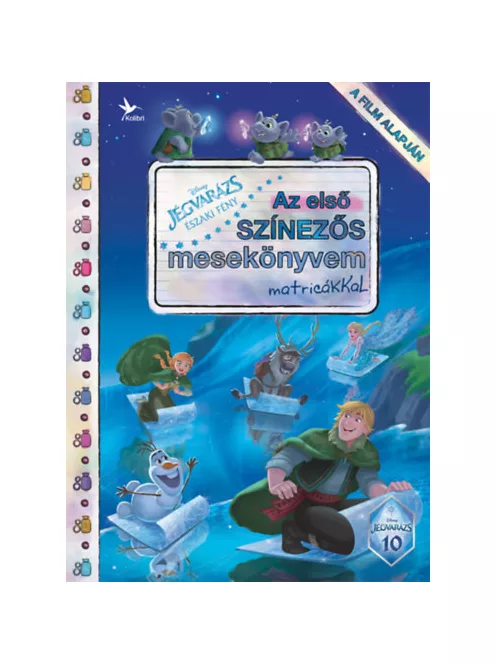 Disney - Jégvarázs: Északi fény - Első színezős mesekönyvem matricákkal
