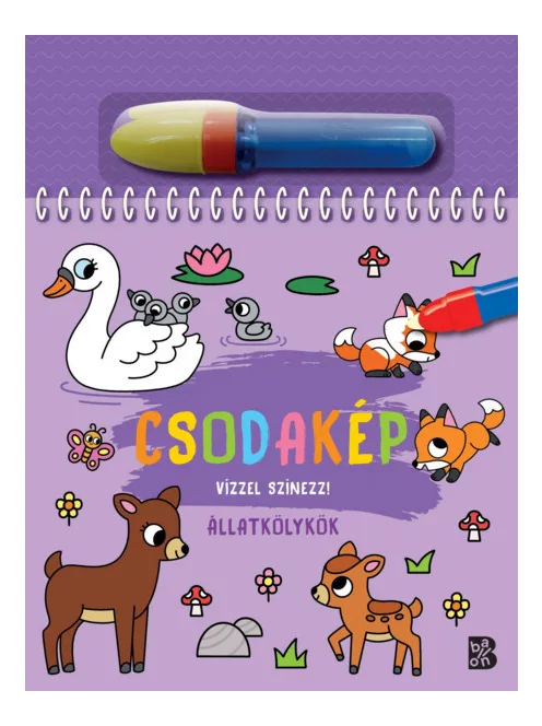 Ballon - Csodakép – Állatkölykök (Vízzel színezz!)