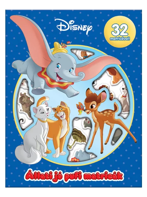 Disney - Állati jó pufi matricák