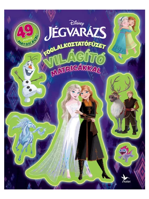 Disney - Jégvarázs – Foglalkoztatófüzet világító matricákkal