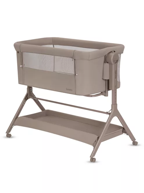 Lionelo Leonie 3az1-ben babaágy, bababölcső és babaöböl - Beige Taupe