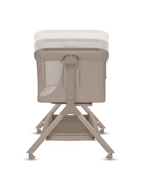 Lionelo Leonie 3az1-ben babaágy, bababölcső és babaöböl - Beige Taupe