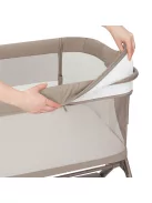 Lionelo Leonie 3az1-ben babaágy, bababölcső és babaöböl - Beige Taupe