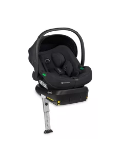   Lionelo Astrid I-Size Babahordozó + bázistalp Set 40-87 cm - Black Onyx