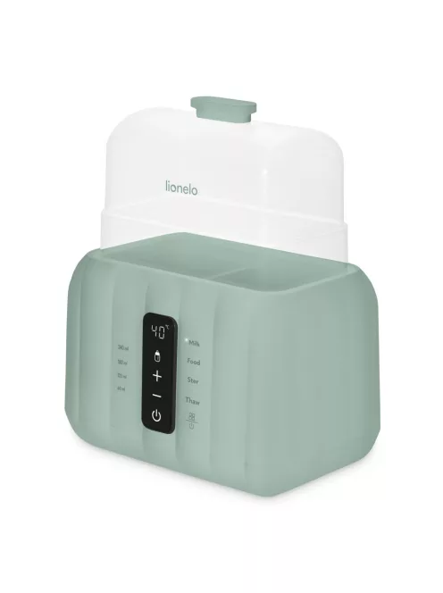 Lionelo Thermup Duo cumisüveg-melegítő és sterilizáló - Green Mist
