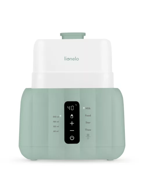 Lionelo Thermup Duo cumisüveg-melegítő és sterilizáló - Green Mist