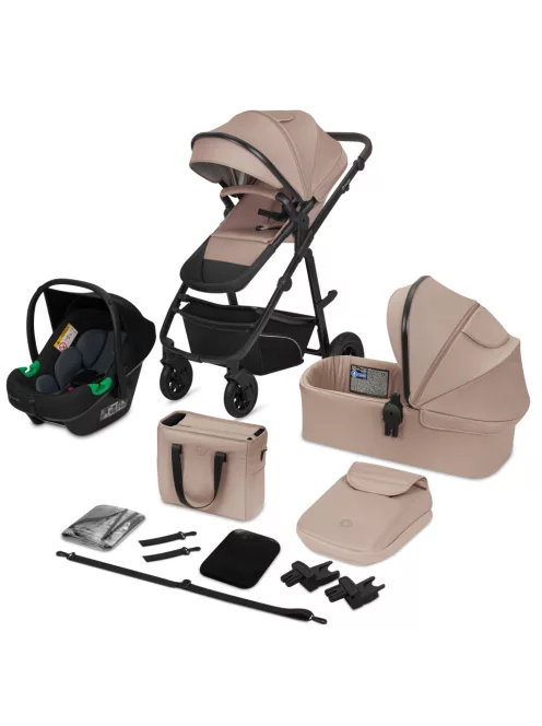 Lionelo Bianka 3in1 multifunkciós babakocsi - Beige Taupe