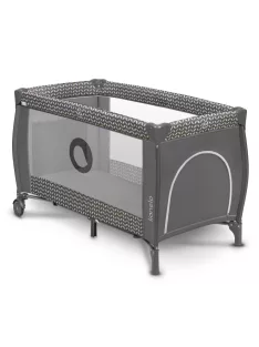 Lionelo Sven Plus Multifunkciós utazóágy - Grey Scandi