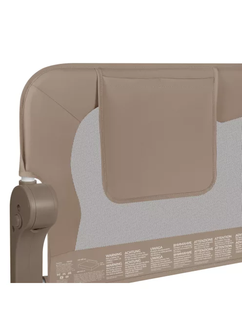 Lionelo Eva leesésgátló tárolóval - Beige Melange - 150x35x42