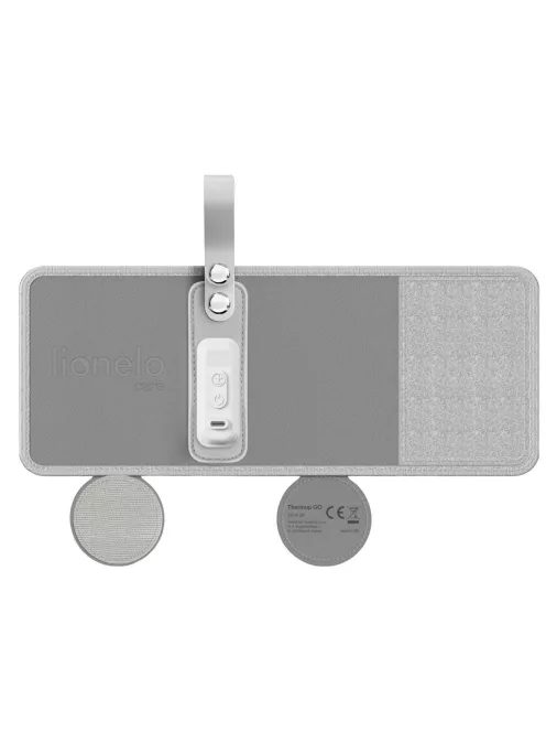 Lionelo Thermup Go hordozható cumisüveg melegítő - Grey silver