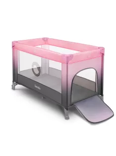 Lionelo Stefi utazóágy - Pink Ombre