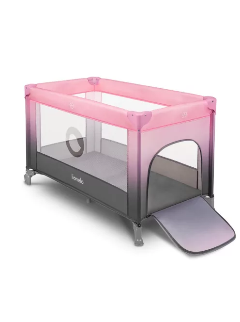 Lionelo Stefi utazóágy - Pink Ombre