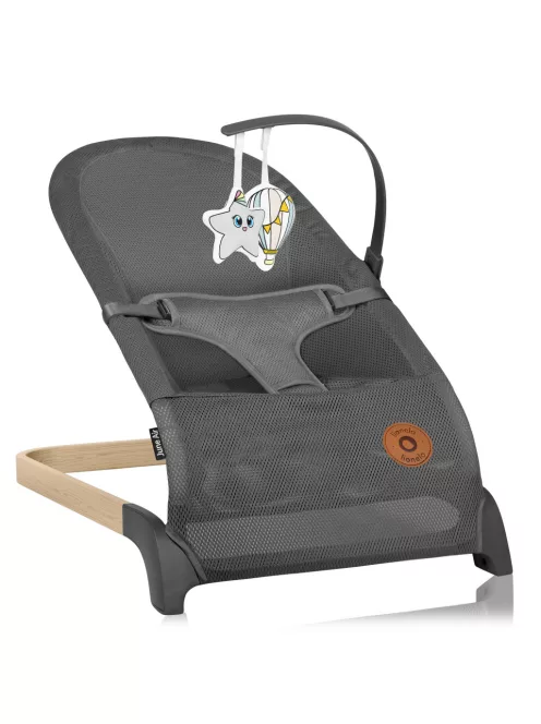 Lionelo June Air pihenőszék - Grey graphite
