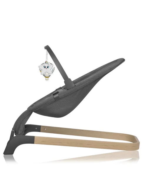 Lionelo June Air pihenőszék - Grey graphite