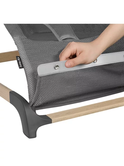 Lionelo June Air pihenőszék - Grey graphite