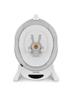   Lionelo Bella 360° elektromos ringató, pihenőszék és hinta - Grey concrete