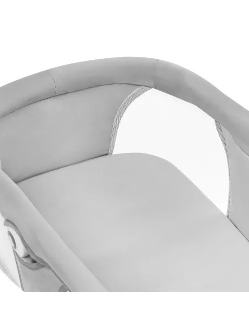 Lionelo Bella Szett 4in1 360° elektromos bölcső, ringató, pihenőszék és hinta - Grey concrete