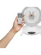 Lionelo Bella Szett 4in1 360° elektromos bölcső, ringató, pihenőszék és hinta - Grey concrete